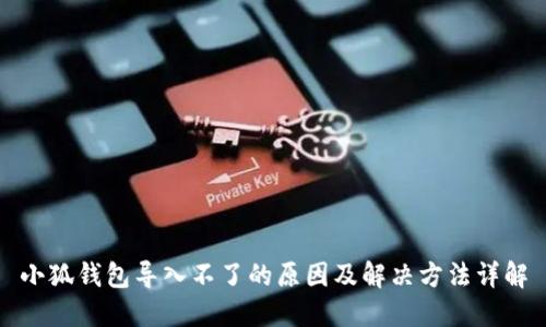 小狐钱包导入不了的原因及解决方法详解