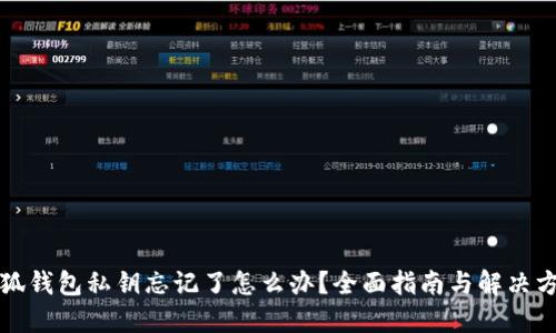 小狐钱包私钥忘记了怎么办？全面指南与解决方案