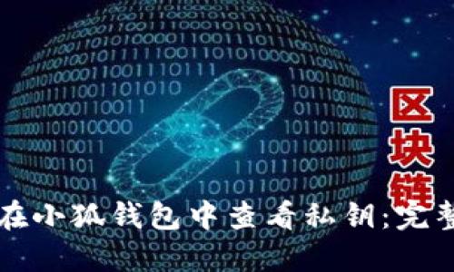 如何在小狐钱包中查看私钥：完整指南